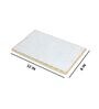 White Square Marble (12 x 8 Inches) Appetizer Platter