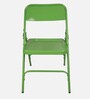 Trendy Metal Folding Chair in Green Colour