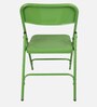 Trendy Metal Folding Chair in Green Colour