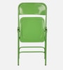 Trendy Metal Folding Chair in Green Colour