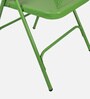 Trendy Metal Folding Chair in Green Colour