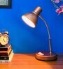 Trendy Copper Metal Study Lamp