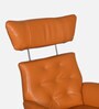 Trendy Functional Revolving  Motorized Chair In Orange Colour