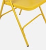Trendy Metal Folding Chair in Yellow Colour