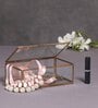 Trendy Brass & Glass Jewellery Organiser