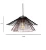 Trento Black Iron Hanging Light