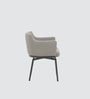 Trento Leatherette Italain Dining Chair In Grey Color