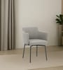 Trento Leatherette Italain Dining Chair In Grey Color