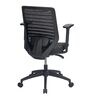 Trenton Breathable Mesh  Mid Back Ergonomic Chair in Black Colour