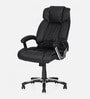Trenvi Leatherette Executive Chair in Black Colour