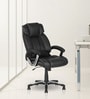Trenvi Leatherette Executive Chair in Black Colour