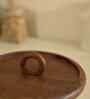 Tresso Brown Wooden Casserole