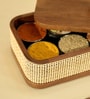 Tresso Masala Box | Wooden Spice Box Masala Dani