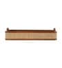Wooden Tresso Serving Tray with Cane Weaving