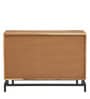 Trestle Solid Acacia Wood Sideboard In Natural Acacia Finish