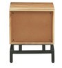 Trestle Solid Wood Night stand in Natural Acacia Finish