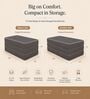 Tri-Fold Travel Folding 4 Inch PU Foam Mattress In (72x36) Single Size