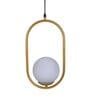 Triad Gold Metal Hanging Light