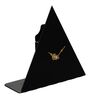 Triangle Analog Iron Table Clock