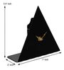 Triangle Analog Iron Table Clock