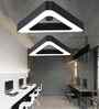 Triangle-Hollow 48W LED Ceiling Light Office & Gym Lighting 3 Color Modes