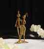 Tribal couple-Dhokra Art