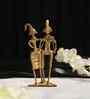 Tribal couple-Dhokra Art