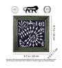 Tribal Dance Warli Black Wood & Metal  Painting