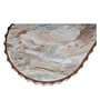 Triest Toronto Marble Top Coffee Table In Walnut Finish