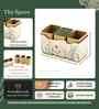 Triflora Wooden Cutlery Holder | Spoon Holder