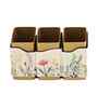 Triflora Wooden Cutlery Holder Spoon Holder