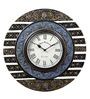 Multicolor Solid Wood Solid Vintage Traditional Wall Clock