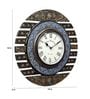 Multicolor Solid Wood Solid Vintage Traditional Wall Clock