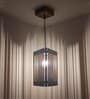 Trika Brown Solid Wood Single Hanging Light