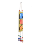 Trinity Of Elephants Multicolour Wood & Metal Windchime