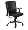 Trinity Leatherette Ergonomic Chair in Black Colour