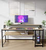 Trio Workstation In Beige Finish