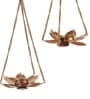 Triple Chain Tealight Holder Set of 2