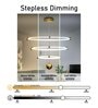 Tripoli  LED Smart Voice Assist Chandelier (Gold)
