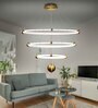 Tripoli  LED Smart Voice Assist Chandelier (Gold)