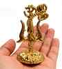 Trishul with Damru Metal Decorative Showpiece