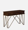 Tristan Solid Wood Console Table In Provincial Teak