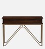 Tristan Solid Wood Console Table In Provincial Teak