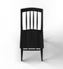Triton Caitlin Teak Wood Dining Chair in Black Finish