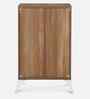 Trixie 2 Door Shoe Cabinet In Oak Finish