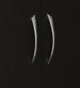 Trois 3 Door Wardrobe in Wenge Finish with Mirror