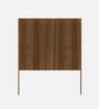 Tron Hutch Desk in Lyon Teak & White Colour