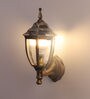 Smily Black Metal Outdoor Wall Light
