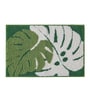 Green Tropical Leaf Bath Mat (40x60 CM)