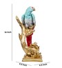 Tropical Majesty Parrot Multicolour Polyresin Figurine